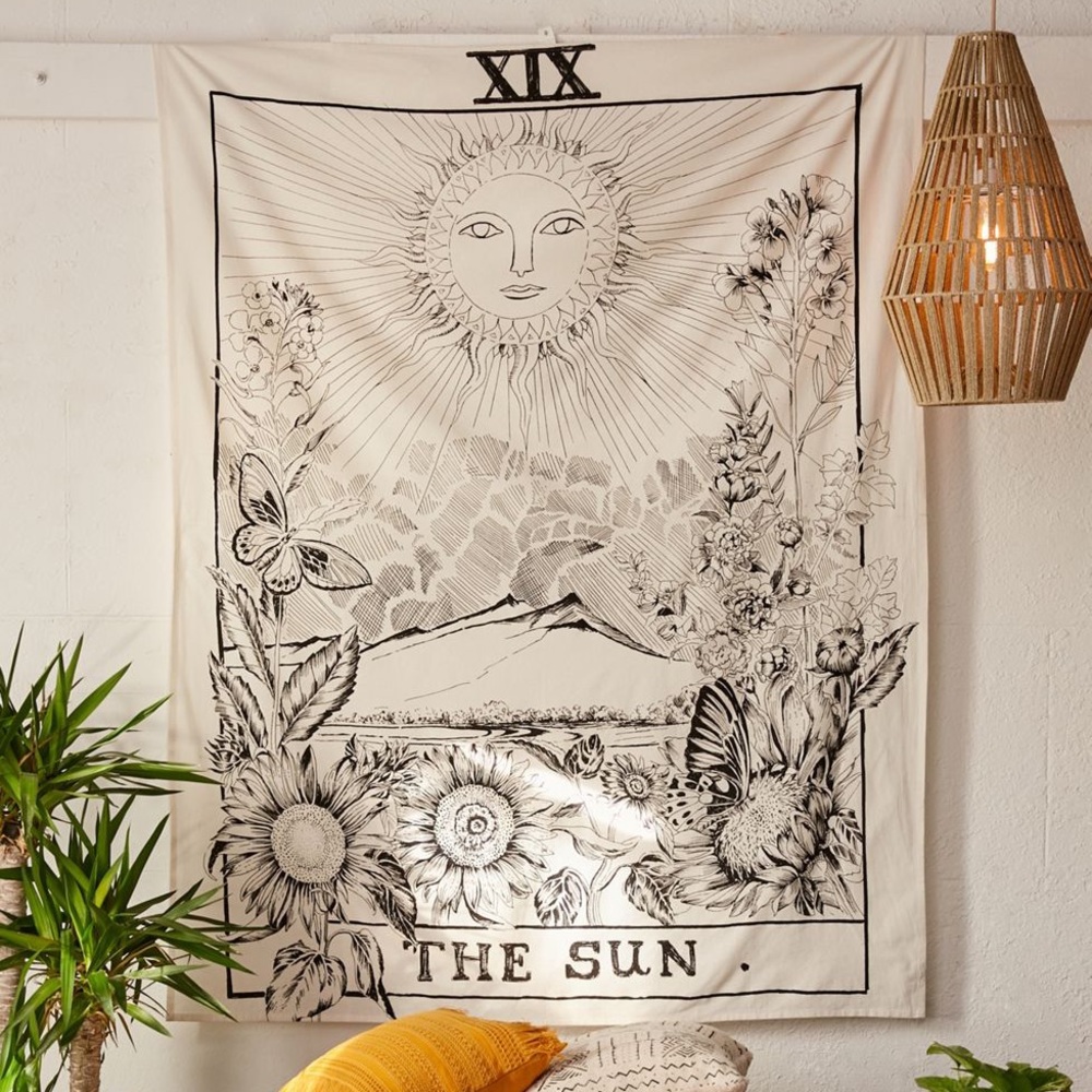 Urban Outfitters Sun Tarot Tapestry